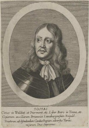 Bildnis von Josias, Comes in Waldeck
