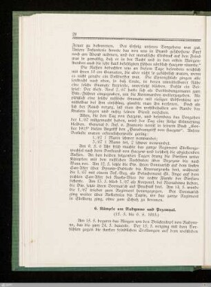 6. Kämpfe um Radymno und Przemysl