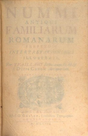 Nummi antiqui familiarum Romanorum. 2
