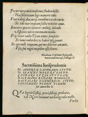 B2v-C3r, Sacratissima Iurisprudentia