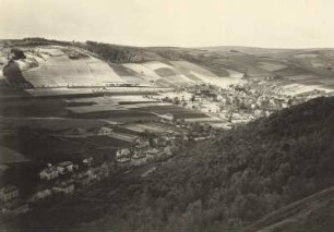 Freital-Deuben : Freital-Deuben. Blick nach Süden über das Poisental auf "Schweinsdorfer Alpen" von Niederhäßlich
