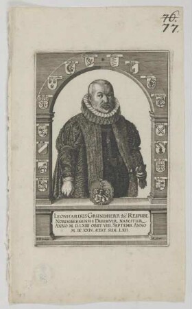 Bildnis des Leonhardus Grundherr