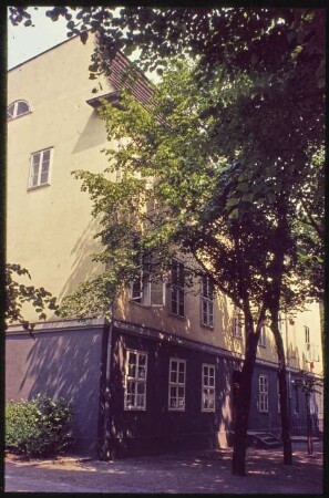 Hintereingang des Schoeler-Schlösschens