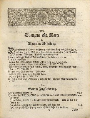 Kurtze Erklärung des Evangelii St. Marci ...