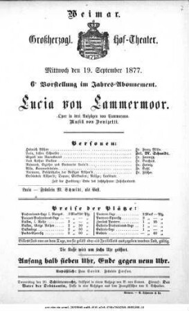 Lucia von Lammermoor