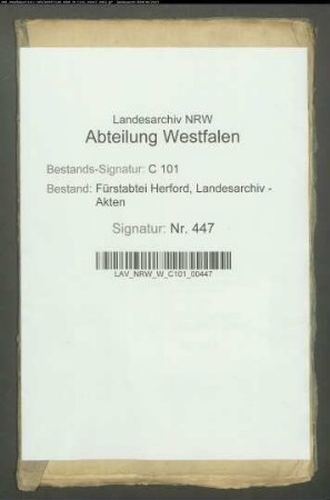 Organisten-, Küster- und Schuldienst in der Pfarrei zu Herford auf dem Berge