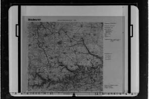 Blaubeuren (Forstbezirksnr. 421): Bildflugnr. 004 Flugstreifen E1-13, Südwürtt.-Hohenz.-Oberschwaben, Bildflugcode 421004010, Maßstab 1:10000