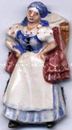 WHW-Abzeichen, Berufe: Wäscherin, Straßensammlung im Gau Wien, Juni/Juli 1940