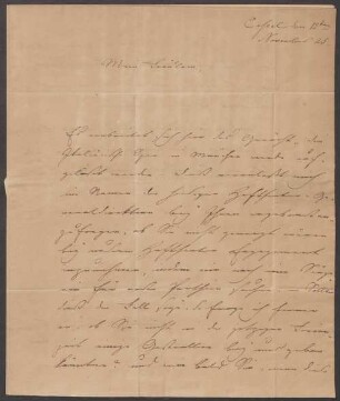Louis Spohr (1784-1859) Autographen: Briefe von Louis Spohr an verschiedene Adressaten - BSB Autogr. Spohr, Louis