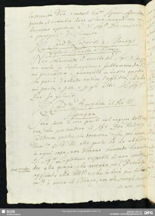 [Text 94-98: Briefe von Kardinal Scipione Caffarelli Borghese]