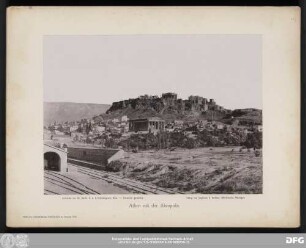 Athen mit der Akropolis.