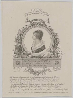 Bildnis des Will.m Henry West Betty
