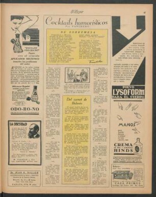 Cocktails humorísticos