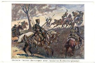 Nr. 118m: Deutsche Husaren überrumpeln einen russischen Beobachtungsposten