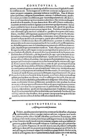 Controversia LI. - Controversia LV.