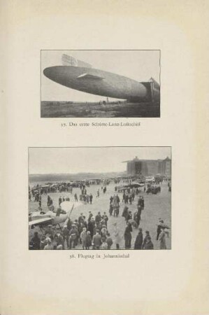Das erste Schütte-Lanz-Luftschiff ; Flugtag in Johannisthal