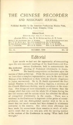No. 12, December, 1909