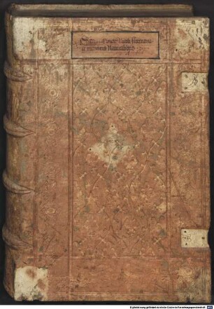 Sermones medicinales septem : Sermo 1 und 3-7 korrigiert von Johannes Antonius Bassinus, 2 von Caesar de Landulfis, 5. De membris naturalibus