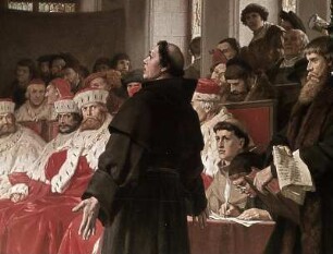 Luther auf dem Reichstag zu Worms