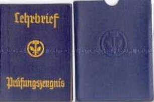 Lehrbrief (mit Etui) - Personenkonvolut