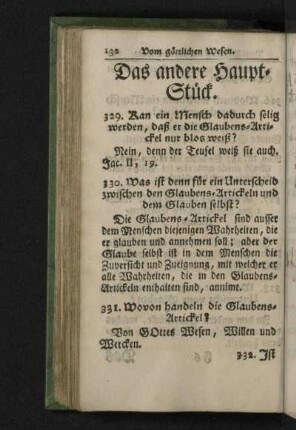 Das andere Haupt-Stück.