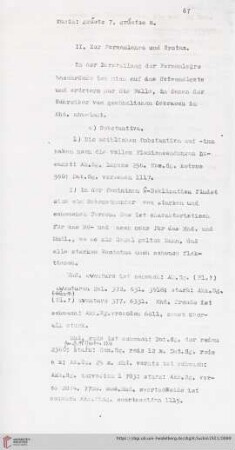 II. Zur Formenlehre und Syntax