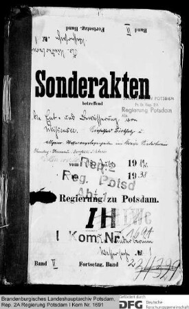 Be- und Entwässerung von Weißensee