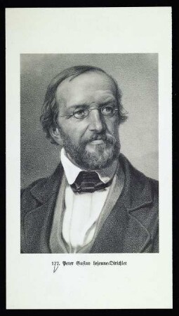 Lejeune Dirichlet, Peter Gustav