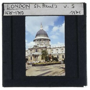 London, St. Paul's Cathedral : Südfassade