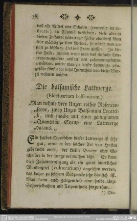 Die balsamische Lattwerge
