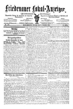 Nr. 299, 22.12.1914