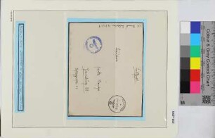 Privat-Feldpostbrief, Schiffsname/Landeinheit: Karl Galster, Feldpostnr. 24212; Frankatur, Mi.-Nr.: [Keine]; Poststempel: Feldpost b 20.2.40; Nebenstempel: Briefstempel Feldpost-Nr. M 24212