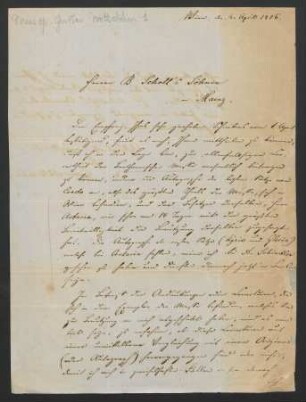 Brief an B. Schott's Söhne : 04.04.1856