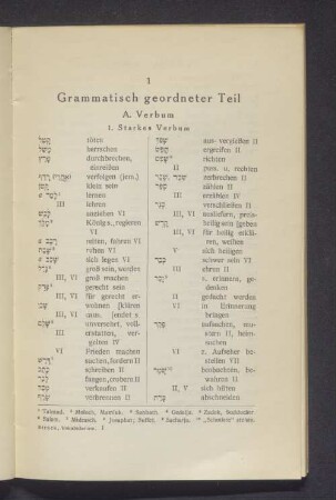 1 Grammatische geordneter Teil