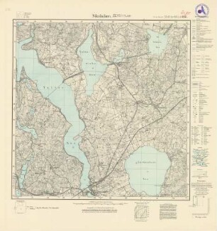 2195 (alte Nr.: 812) Nikolaiken, Meßtischblatt (4cm - Karte)