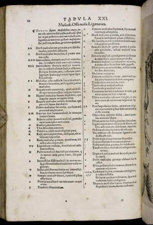Tabula XXI. - Tabula XXX. [mit Abbildungsbeschreibung]