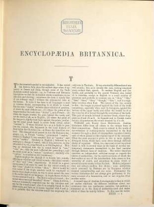 The Encyclopaedia Britannica : a dictionary of arts, sciences, and general literature, 23