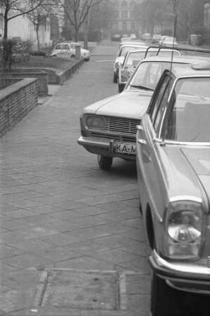Parksituation in der Jahnstraße