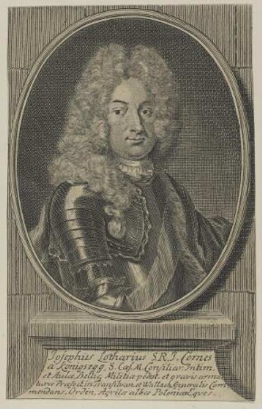 Bildnis des Josephus Lotharius von Königsegg