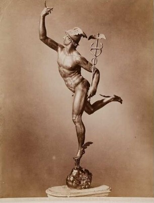 Firenze - Museo Nazionale: Mercurio, opera di Gian Bologna