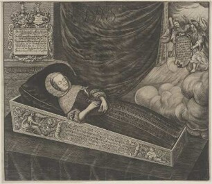 Die hochgebohrne Gros Ehr und/ tugendreiche FRAW/ Fraw Agnesa Magdalena von Wer=/ thern geborne