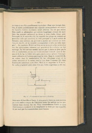 Fig. 4. - Transmission sabs terre à l´antenne.