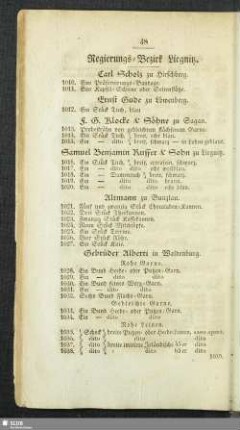Regierungs-Bezirk Liegnitz