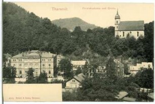 Tharandt. Forstakademie und Kirche