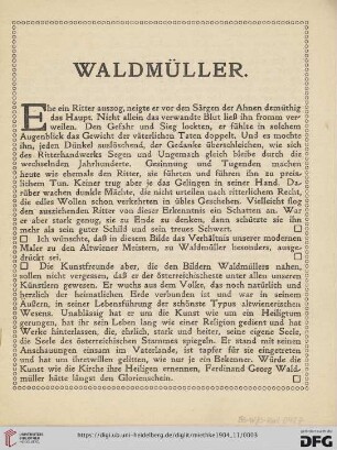 Waldmüller