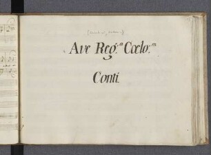 4. Ave Regina Caelo [Sacchini, Antonio]