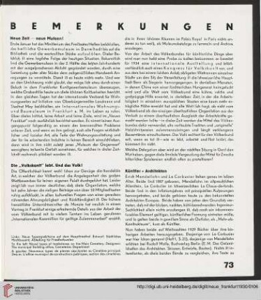 Bemerkungen