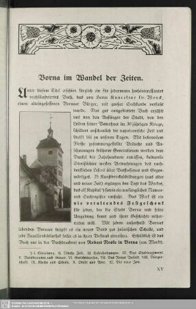 Borna im Wandel im der Zeiten
