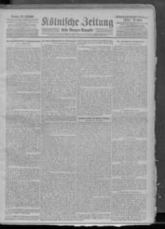 Kölnische Zeitung. 1803-1945