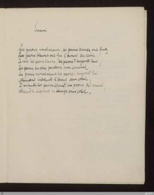 Ennui / Maurice Materlinck